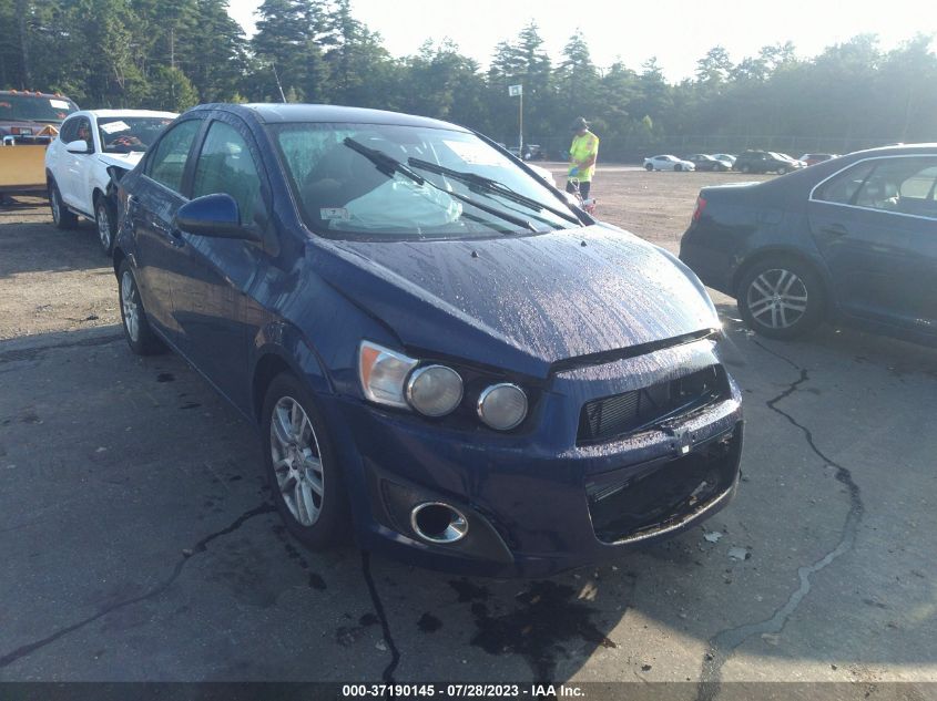 2013 CHEVROLET SONIC LT - 1G1JC5SG3D4127092