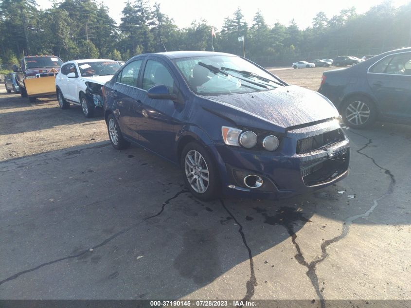 2013 CHEVROLET SONIC LT - 1G1JC5SG3D4127092