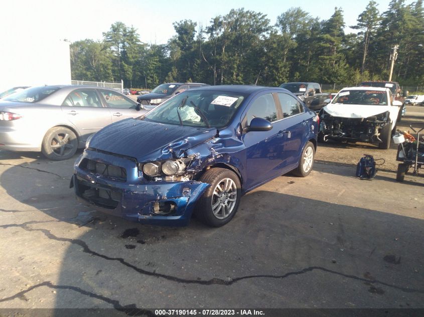 2013 CHEVROLET SONIC LT - 1G1JC5SG3D4127092