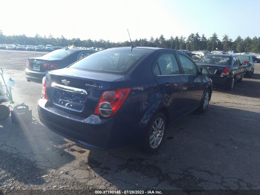 2013 CHEVROLET SONIC LT - 1G1JC5SG3D4127092