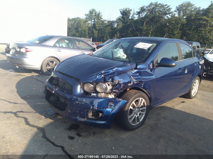 2013 CHEVROLET SONIC LT - 1G1JC5SG3D4127092