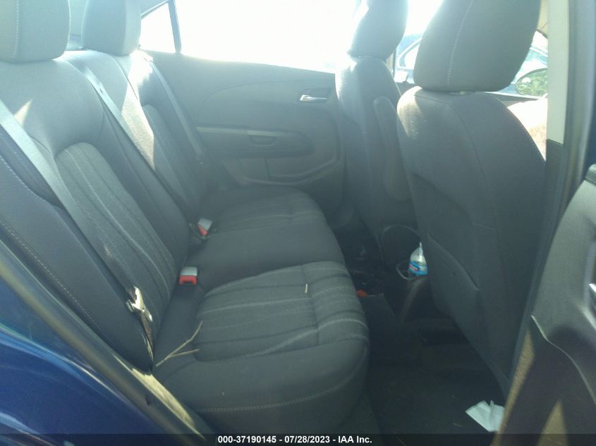 2013 CHEVROLET SONIC LT - 1G1JC5SG3D4127092