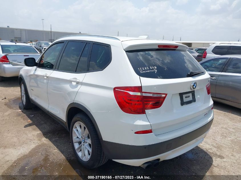 2013 BMW X3 XDRIVE28I - 5UXWX9C57D0A17970