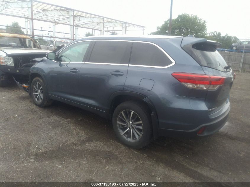 2017 TOYOTA HIGHLANDER XLE - 5TDJZRFH6HS408880