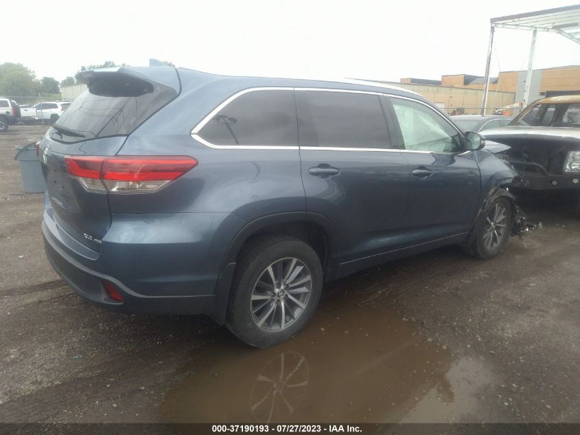 2017 TOYOTA HIGHLANDER XLE - 5TDJZRFH6HS408880