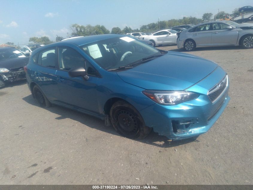 2019 SUBARU IMPREZA - 4S3GTAA68K3754201