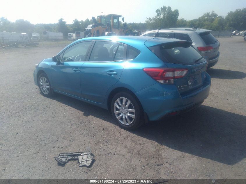 2019 SUBARU IMPREZA - 4S3GTAA68K3754201