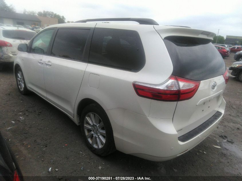 2017 TOYOTA SIENNA XLE - 5TDDZ3DC1HS156585