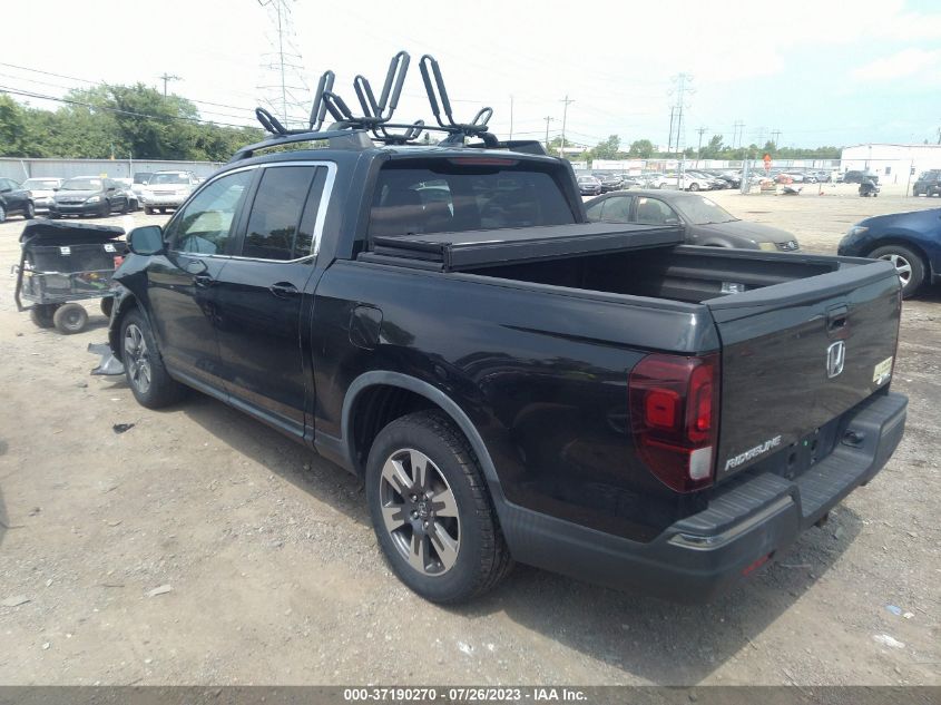2017 HONDA RIDGELINE RTL - 5FPYK3F56HB016807