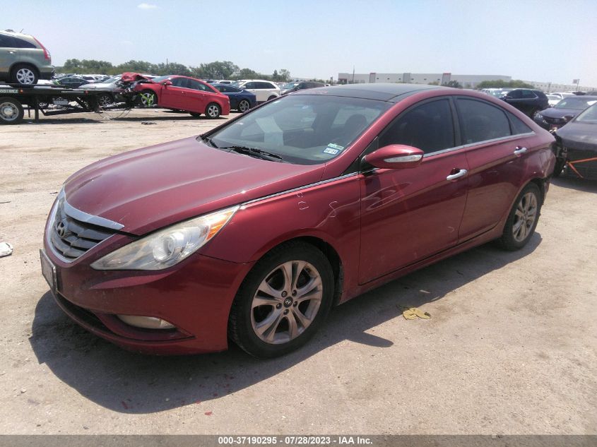 VIN 5NPEC4AC9DH625082 2013 HYUNDAI SONATA no.2