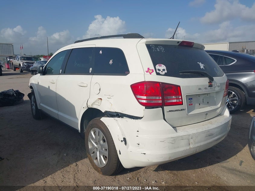 VIN 3C4PDCAB4JT296004 2018 DODGE JOURNEY SE
