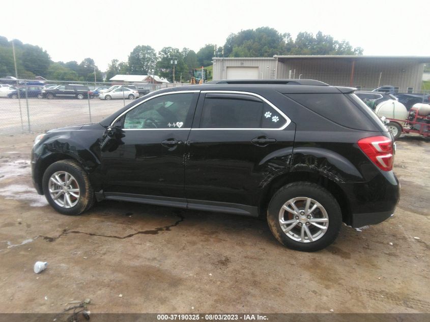 2016 CHEVROLET EQUINOX LT - 2GNFLFE36G6147116