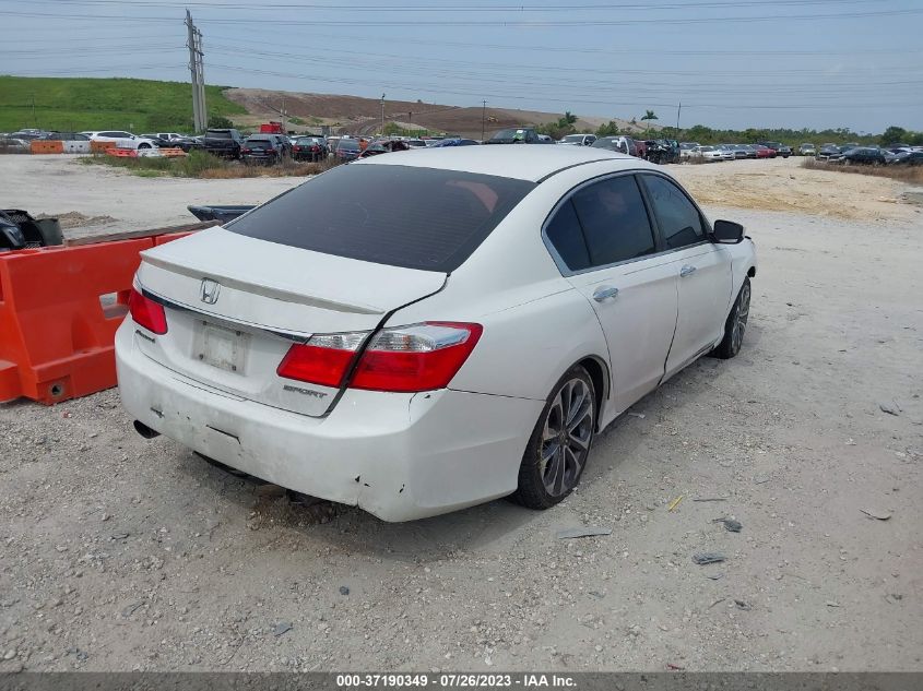 2015 HONDA ACCORD SEDAN SPORT - 1HGCR2F55FA035283