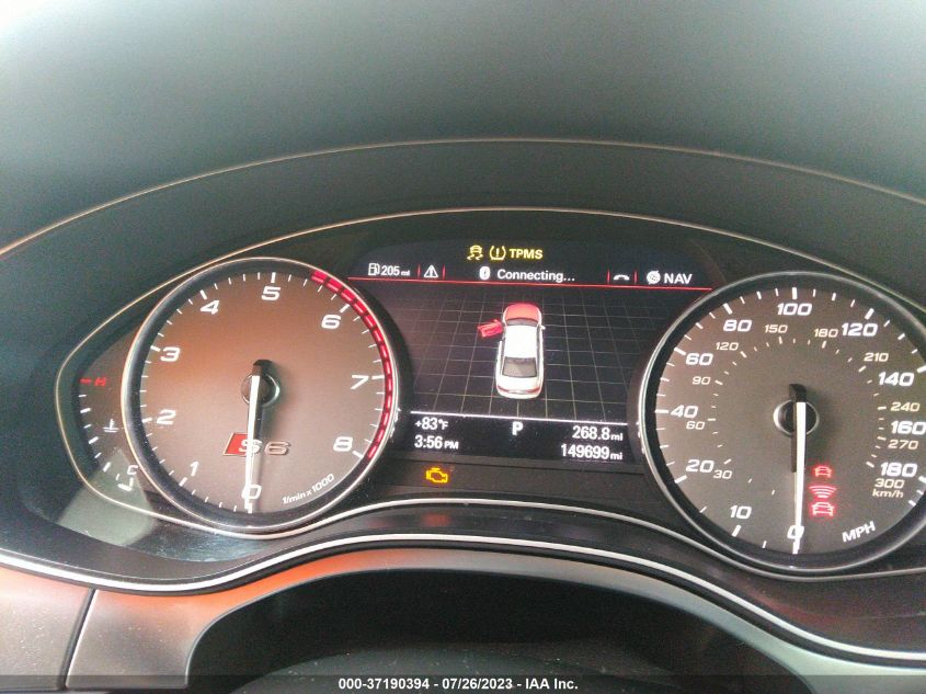2013 AUDI S6 PRESTIGE - WAUJ2AFC4DN116412