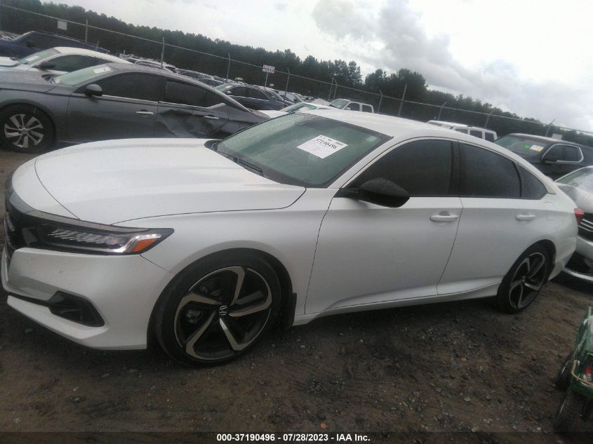 2022 HONDA ACCORD SEDAN SPORT SE - 1HGCV1F40NA113304