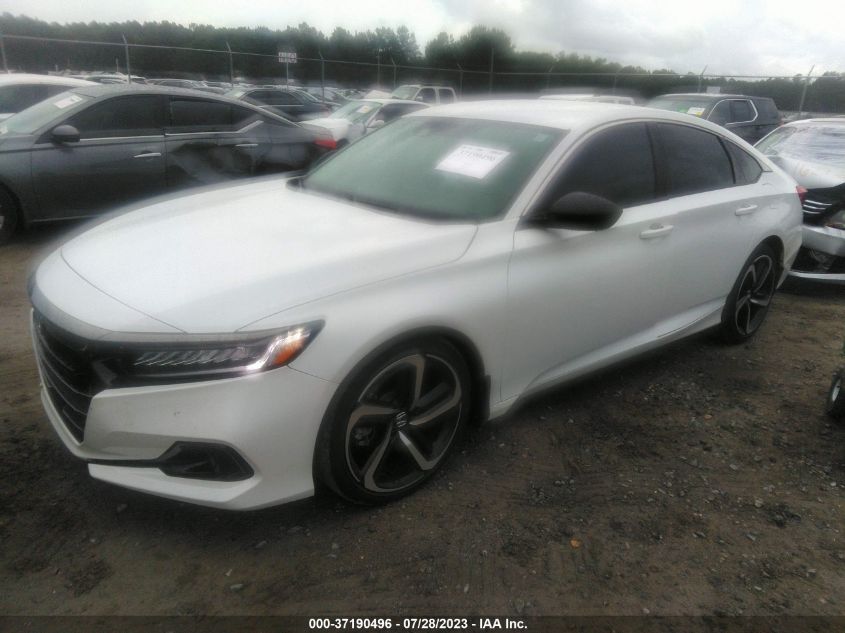 2022 HONDA ACCORD SEDAN SPORT SE - 1HGCV1F40NA113304