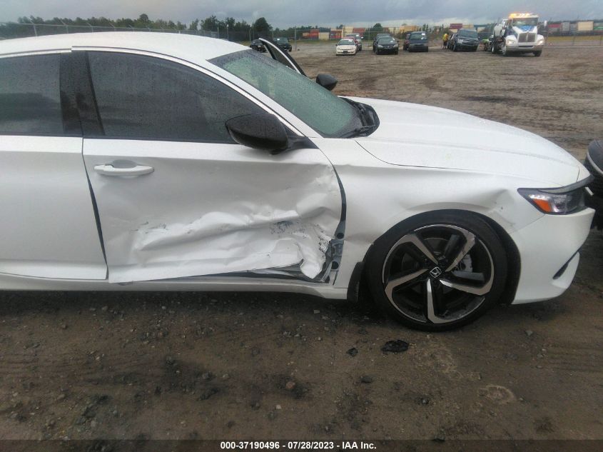2022 HONDA ACCORD SEDAN SPORT SE - 1HGCV1F40NA113304