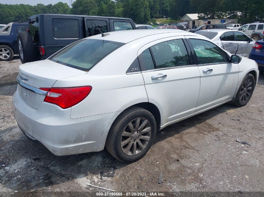 2014 CHRYSLER 200 LIMITED - 1C3CCBCG5EN191700