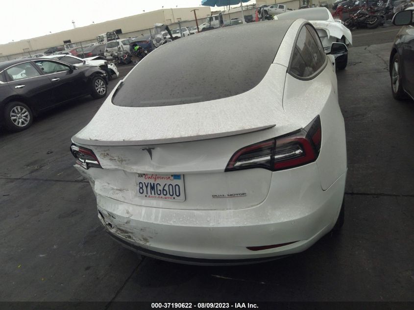 2021 TESLA MODEL 3 PERFORMANCE - 5YJ3E1EC1MF988601