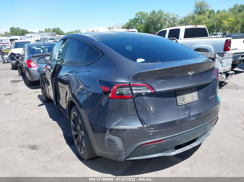 2021 TESLA MODEL Y LONG RANGE - 5YJYGAEE2MF192537