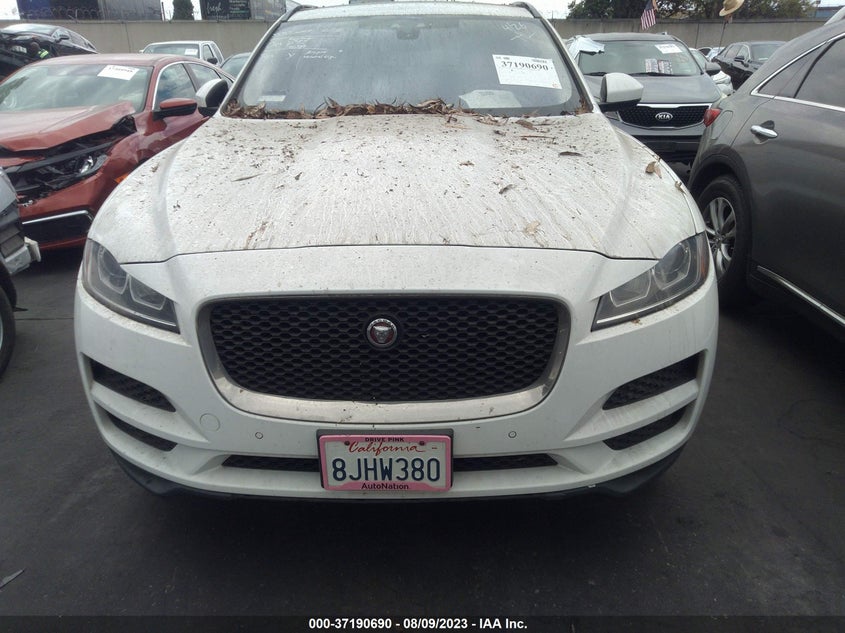 VIN SADCJ2FX5KA395630 2019 JAGUAR F-PACE 25T PREMIUM