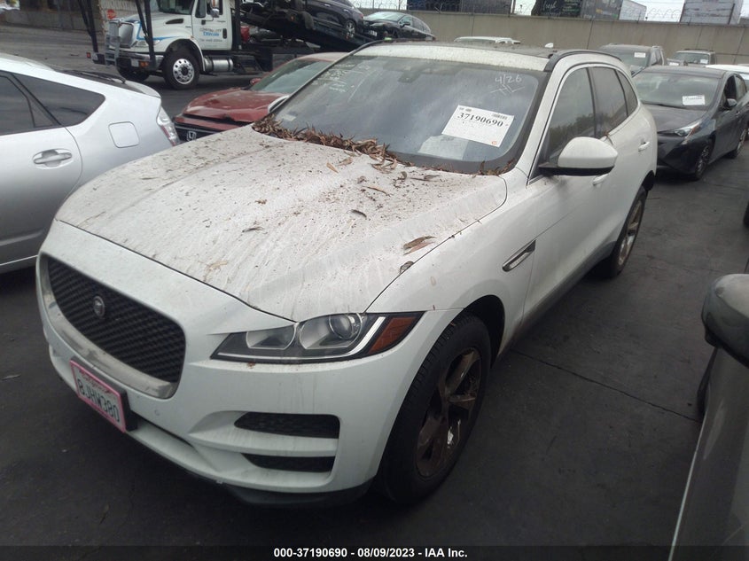 VIN SADCJ2FX5KA395630 2019 JAGUAR F-PACE 25T PREMIUM