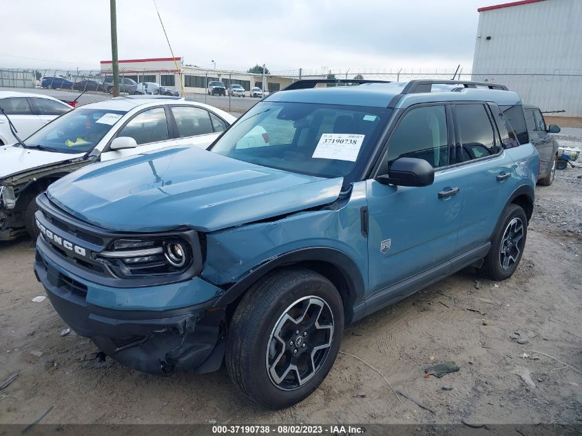 2021 FORD BRONCO SPORT BIG BEND - 3FMCR9B64MRA12176