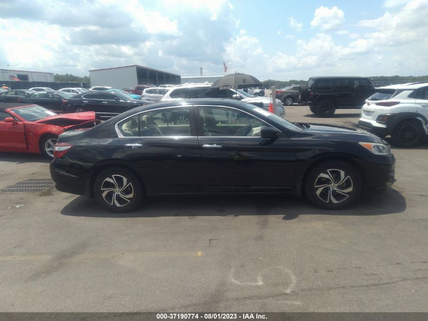 2016 HONDA ACCORD SEDAN LX - 1HGCR2F34GA122396
