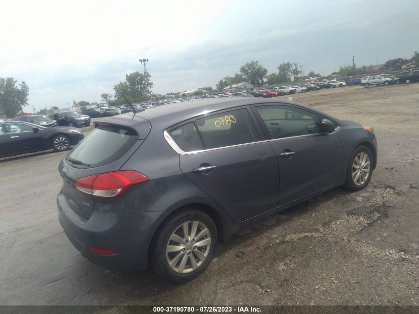 2014 KIA FORTE 5-DOOR EX - KNAFX5A83E5195588
