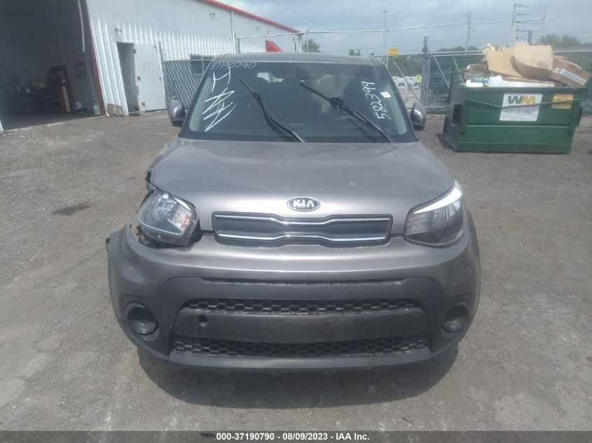 2018 KIA SOUL BASE - KNDJN2A22J7582399