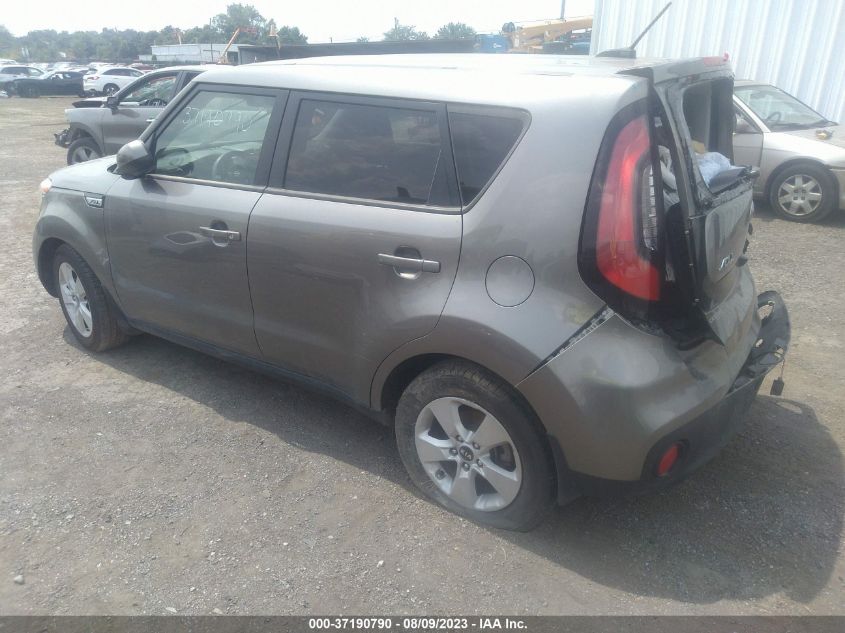 2018 KIA SOUL BASE - KNDJN2A22J7582399