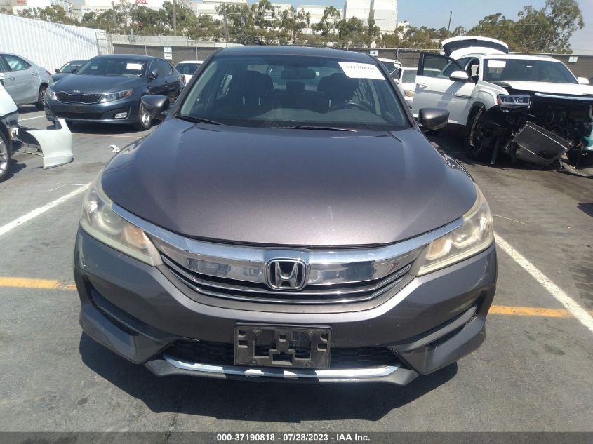2016 HONDA ACCORD SEDAN LX - 1HGCR2F33GA064328