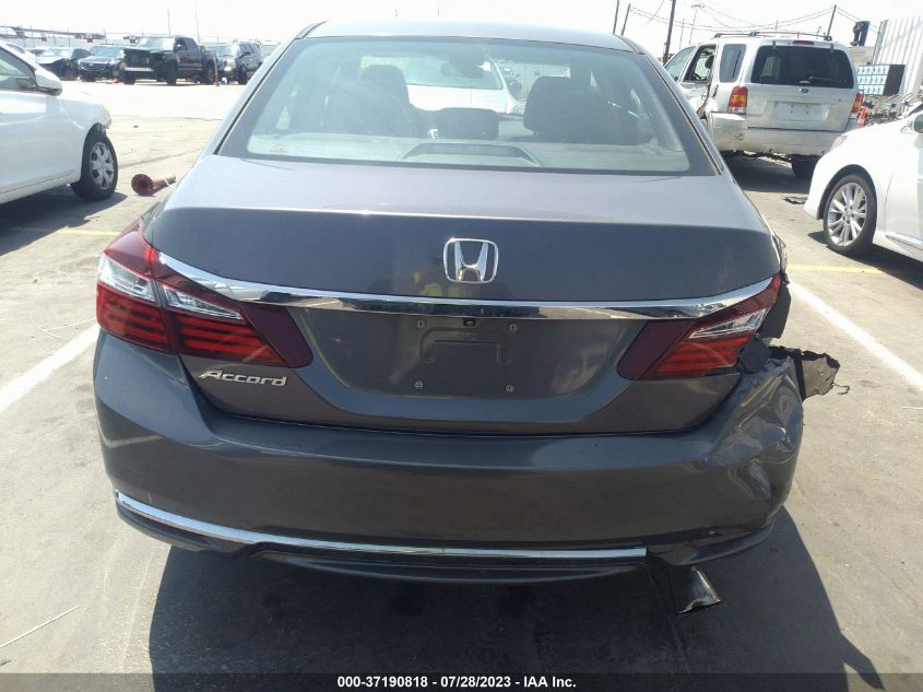 2016 HONDA ACCORD SEDAN LX - 1HGCR2F33GA064328