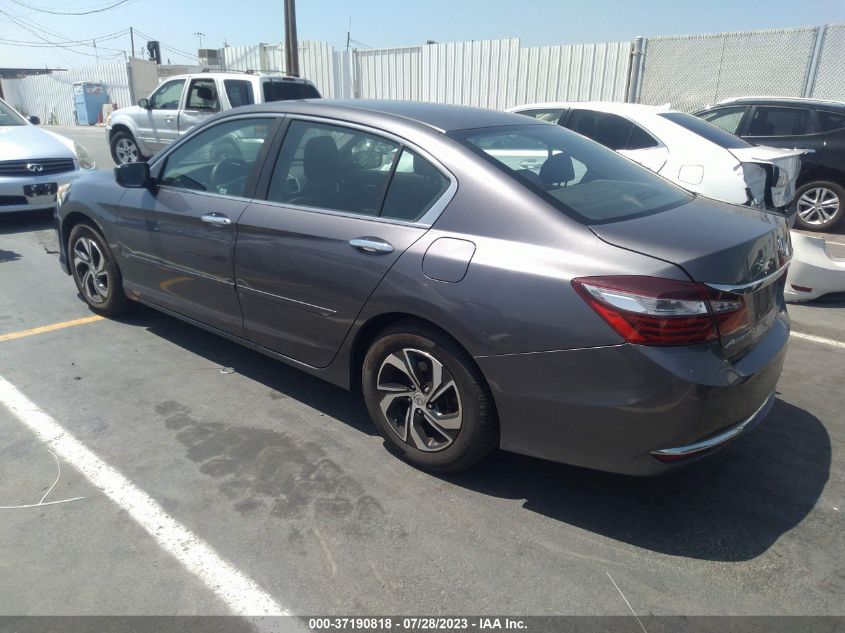 2016 HONDA ACCORD SEDAN LX - 1HGCR2F33GA064328