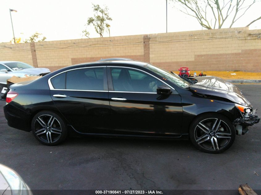 2016 HONDA ACCORD SEDAN SPORT - 1HGCR2F54GA187640
