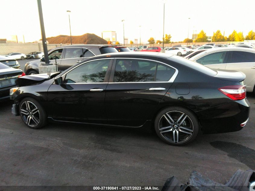 2016 HONDA ACCORD SEDAN SPORT - 1HGCR2F54GA187640