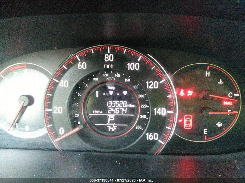 2016 HONDA ACCORD SEDAN SPORT - 1HGCR2F54GA187640