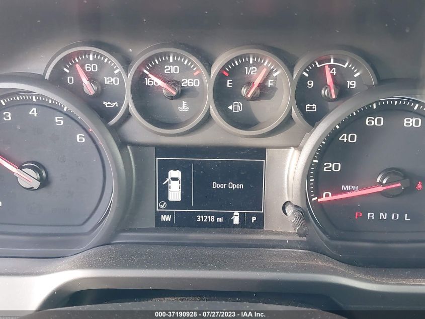 2021 CHEVROLET SILVERADO 1500 CUSTOM - 1GCPWBEK8MZ380502