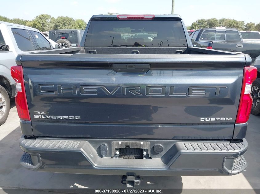 2021 CHEVROLET SILVERADO 1500 CUSTOM - 1GCPWBEK8MZ380502