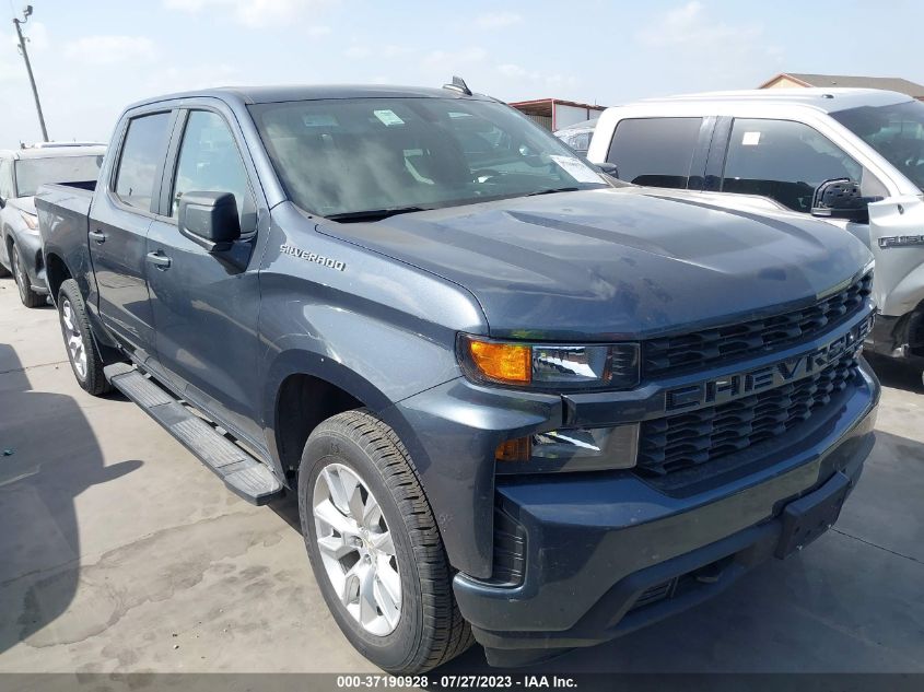 2021 CHEVROLET SILVERADO 1500 CUSTOM - 1GCPWBEK8MZ380502