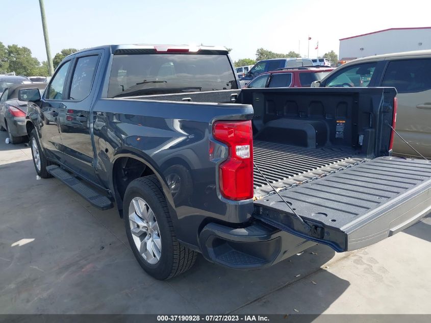 2021 CHEVROLET SILVERADO 1500 CUSTOM - 1GCPWBEK8MZ380502
