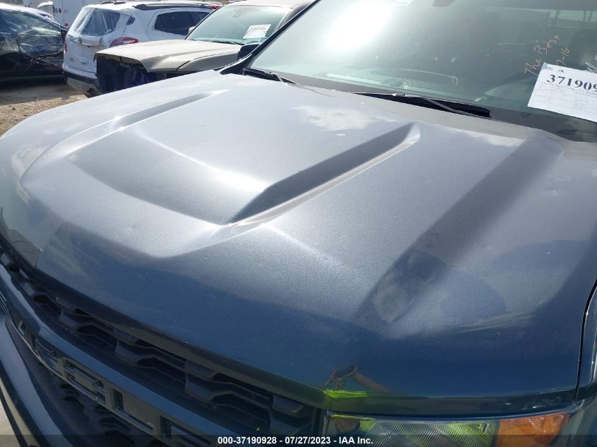 2021 CHEVROLET SILVERADO 1500 CUSTOM - 1GCPWBEK8MZ380502