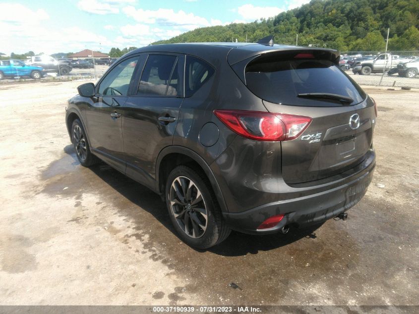 2016 MAZDA CX-5 GRAND TOURING - JM3KE4DY2G0869802