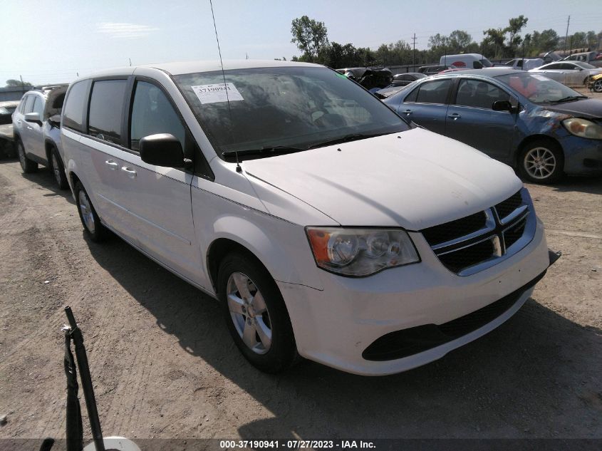 2013 DODGE GRAND CARAVAN SE - 2C4RDGBG7DR652978