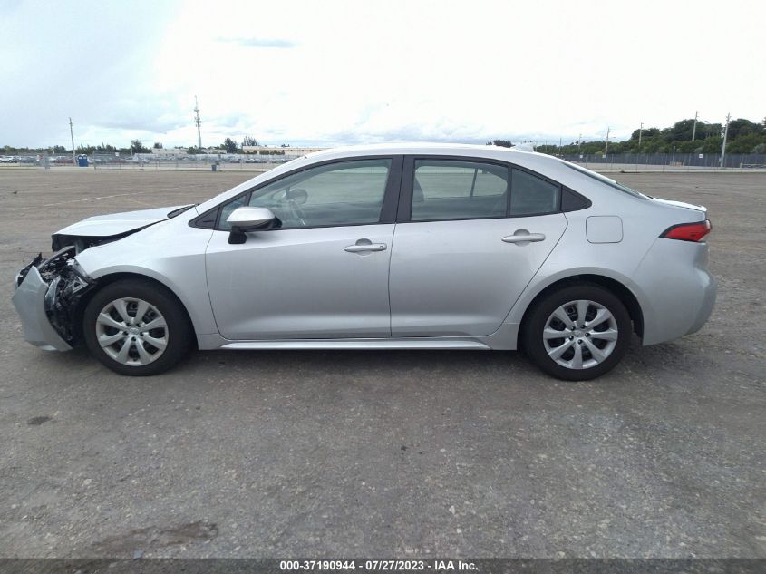 2022 TOYOTA COROLLA LE - 5YFEPMAE6NP278787