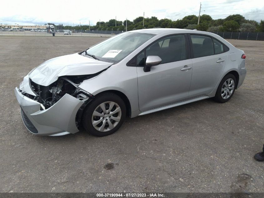 2022 TOYOTA COROLLA LE - 5YFEPMAE6NP278787