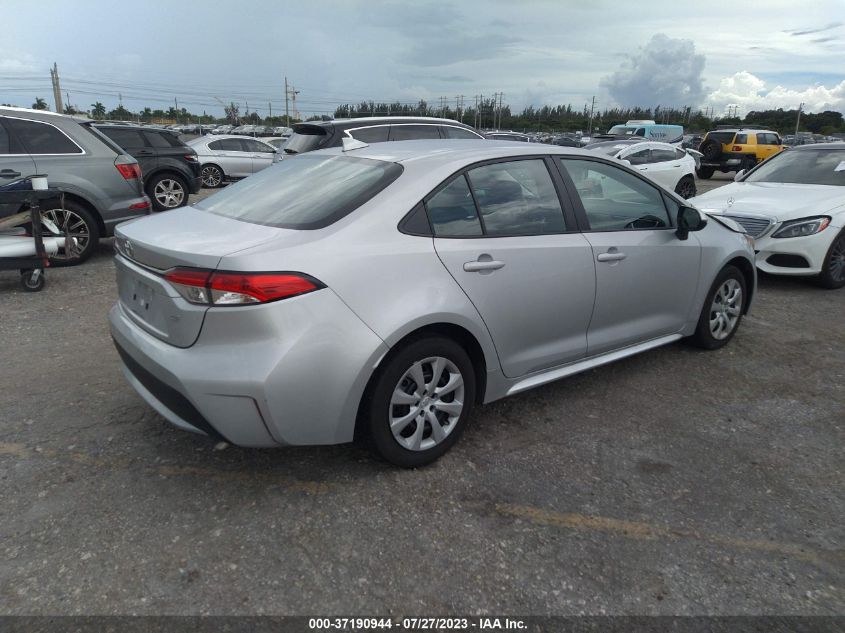 2022 TOYOTA COROLLA LE - 5YFEPMAE6NP278787