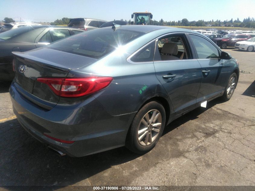 2017 HYUNDAI SONATA SE - 5NPE24AF8HH552418