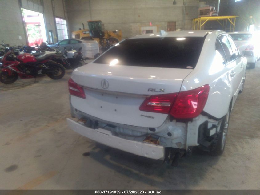 2014 ACURA RLX TECH PKG - JH4KC1F54EC001553