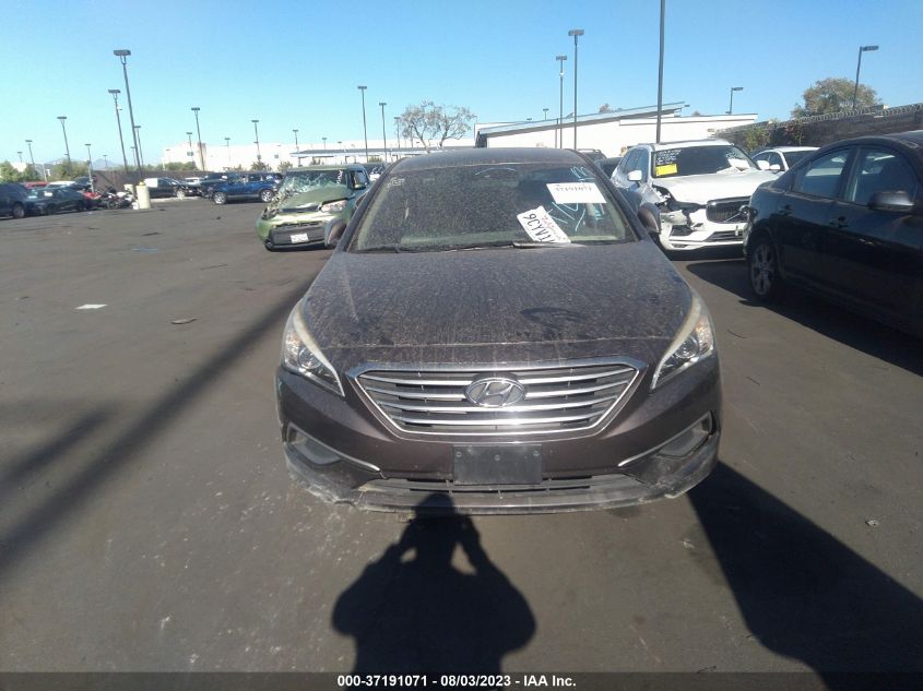 2016 HYUNDAI SONATA 2.4L SE - 5NPE24AF8GH322442